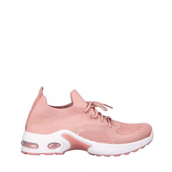 Дамски спортни обувки розови  от текстилен материал  Fepa, 2 - Kalapod.bg